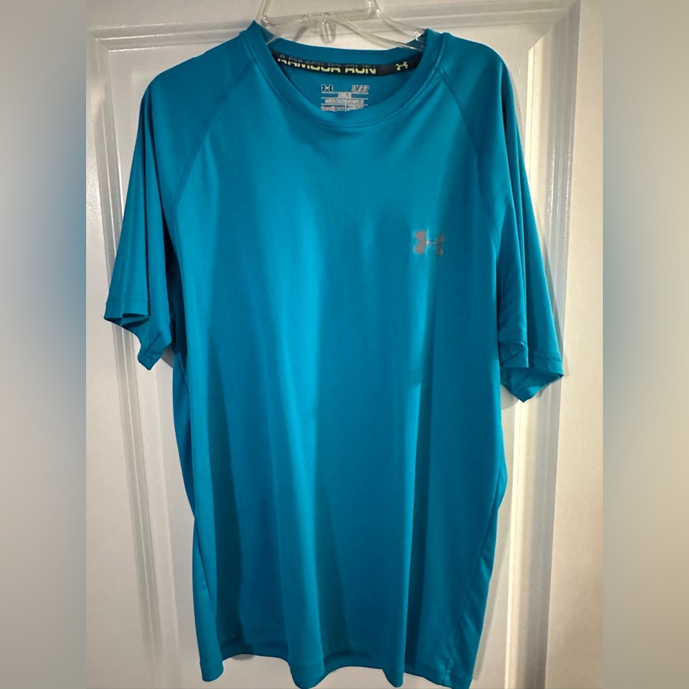 Under Armour Blue Short Sleeve Tee